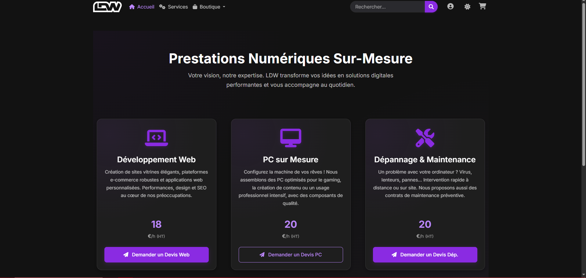 Interface boutique e-commerce3